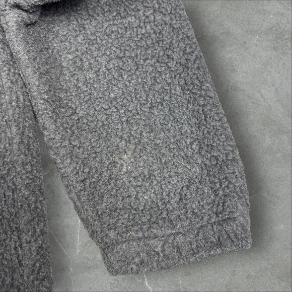 Vintage 80's L.L. Bean 1/4 zip Retro Pullover Collared Fleece Sweater - Medium - Picture 6 of 7